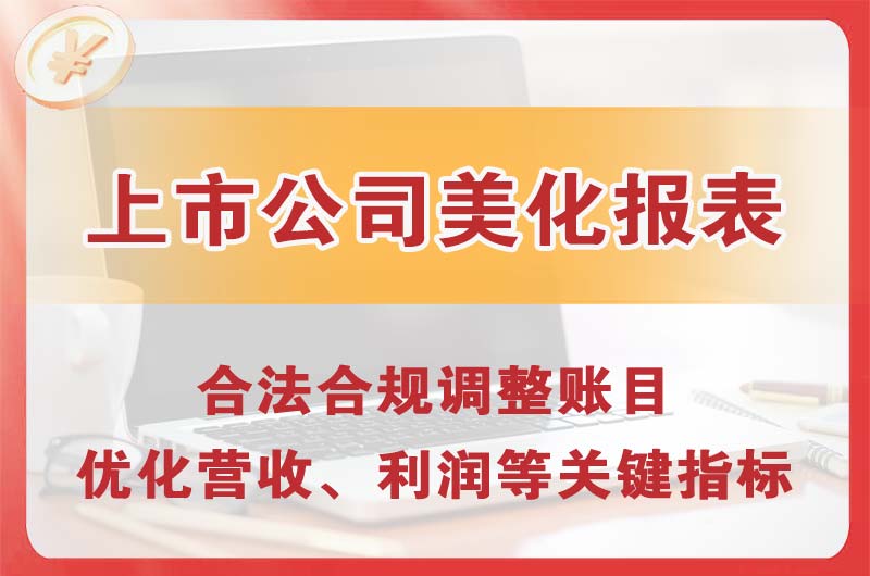 法库上市公司美化报表